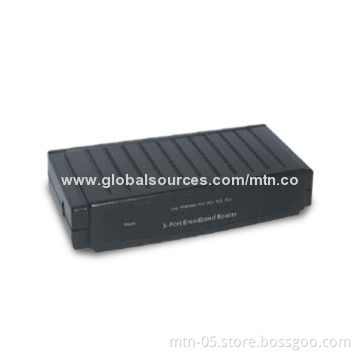 Wired Broadband Router with Broadcast Storm Protection, Supports Bandwidth ControlNew